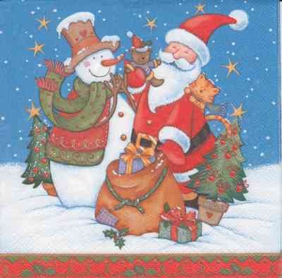 Santa und der Schneemann (E-2)